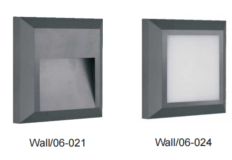 Plastic Surface Wall Light