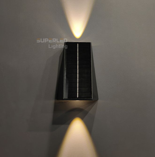 Sifi Series 3CCT Solar LED Wall Light SL3024-2